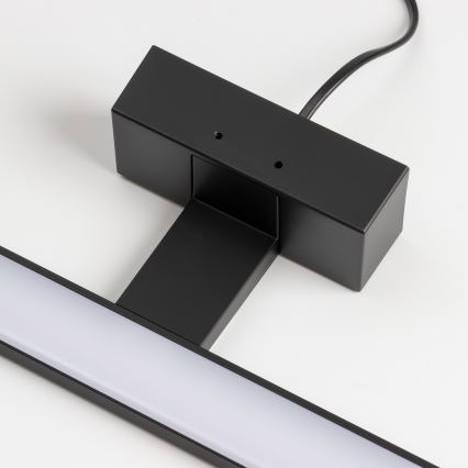 Brilagi - LED kúpeľňové osvetlenie na zrkadlo 3 v 1 VESTRA LED/12W/230V 60 cm IP44 čierne