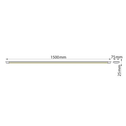 Brilagi - LED Podlinkové svietidlo AVERO LED/45W/230V 150 cm