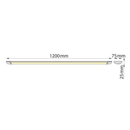 Brilagi - LED Podlinkové svietidlo LUMA LED/32W/230V 120 cm