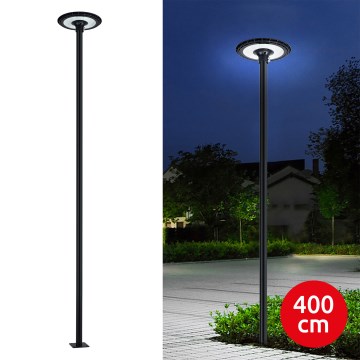 Brilagi - LED Pouličná lampa so stĺpom 4 m URBANSPARK LED/120W/230V čierna IP65
