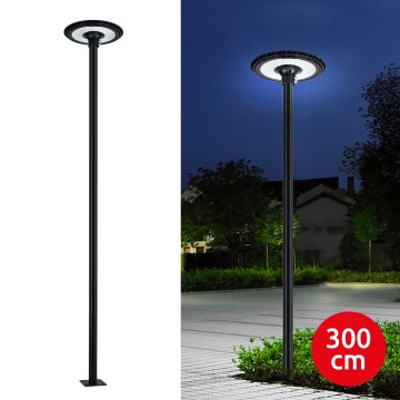 Brilagi - LED pouličné svietidlo s 3 m stĺpom URBANSPARK LED/120W/230V čierne IP65