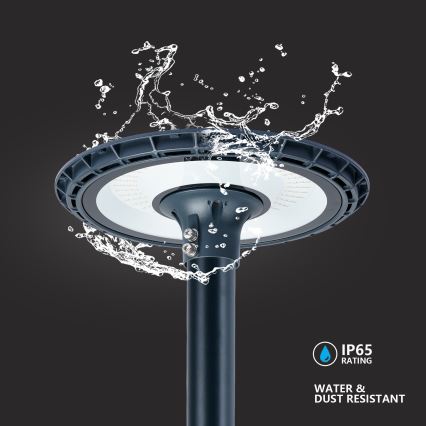 Brilagi - LED pouličné svietidlo so stĺpom 5 m URBANSPARK LED/120W/230V antracit IP65