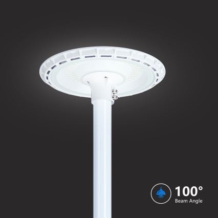 Brilagi - LED pouličné svietidlo so stĺpom 3 m URBANSPARK LED/120W/230V biele IP65