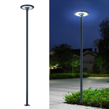 Brilagi - LED pouličné svietidlo so stĺpom 4 m URBANSPARK LED/120W/230V antracit IP65