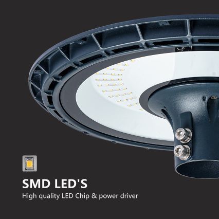 Brilagi - LED pouličné svietidlo so stĺpom 4 m URBANSPARK LED/120W/230V antracit IP65