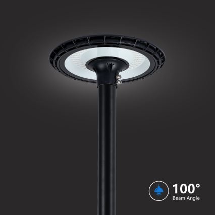 Brilagi - LED pouličné svietidlo so stĺpom 5 m URBANSPARK LED/120W/230V čierne IP65