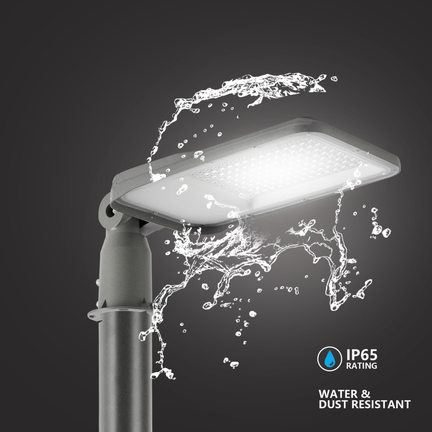 Brilagi - LED pouličné svietidlo URBANLIGHT LED/100W/230V sivé IP65