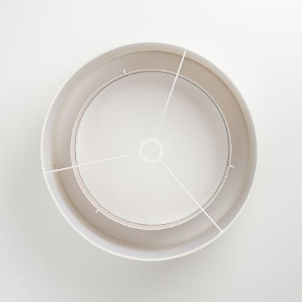 Brilagi - LED prisadené stropné svietidlo CERIA 1xE27/40W/230V pr. 50 cm biela/béžová