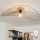 Brilagi - LED prisadené stropné svietidlo CERIA WIRE 1xE27/40W/230V 60x80 cm bronz/dub