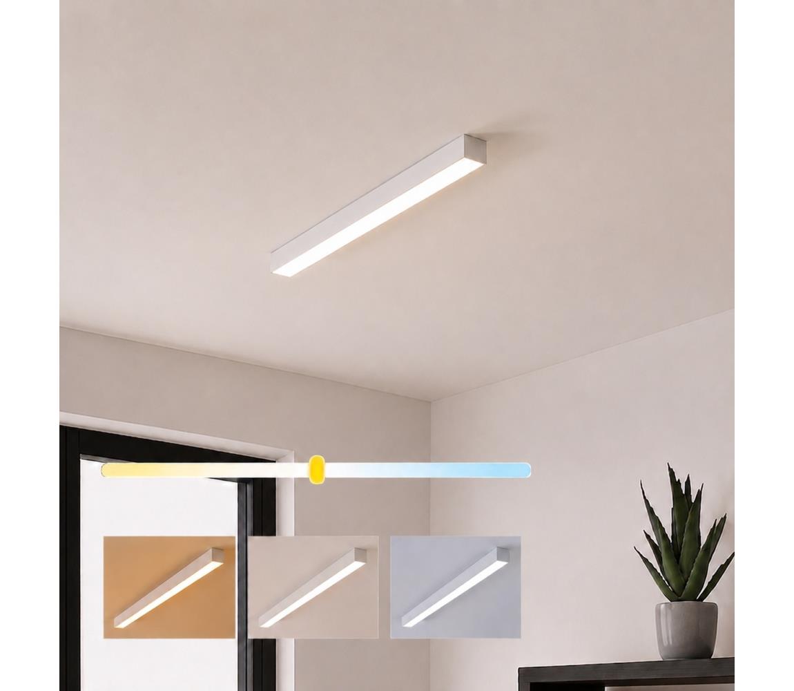 Brilagi - LED prisadené stropné svietidlo FULLDAY LED/10/15/20W/230V 2700/4000/6000K biele BG47308CCT_PW