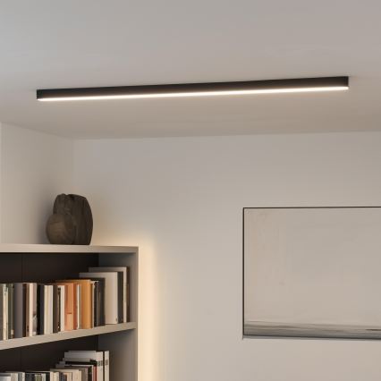 Brilagi - LED stropné prisadené svietidlo FULLDAY LED/30/40/50W/230V 2700/4000/6000K 150 cm UGR19 čierne