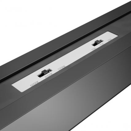 Brilagi - LED stropné prisadené svietidlo FULLDAY LED/30/40/50W/230V 2700/4000/6000K 150 cm UGR19 čierne