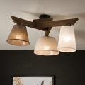 Brilagi - LED  Prisadený luster ANTHONY 3xE14/40W/230V dub orech