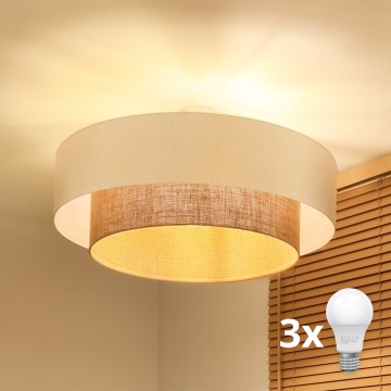 Brilagi - LED Prisadený luster BOHO STYLE 3xE27/45W/230V pr. 80 cm