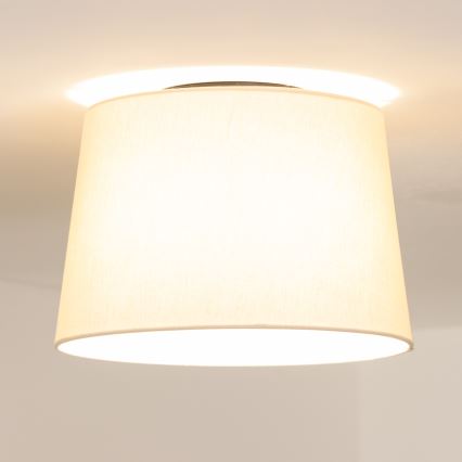 Brilagi - LED prisadený luster CERIA 1xE27/40W/230V pr. 30 cm béžový