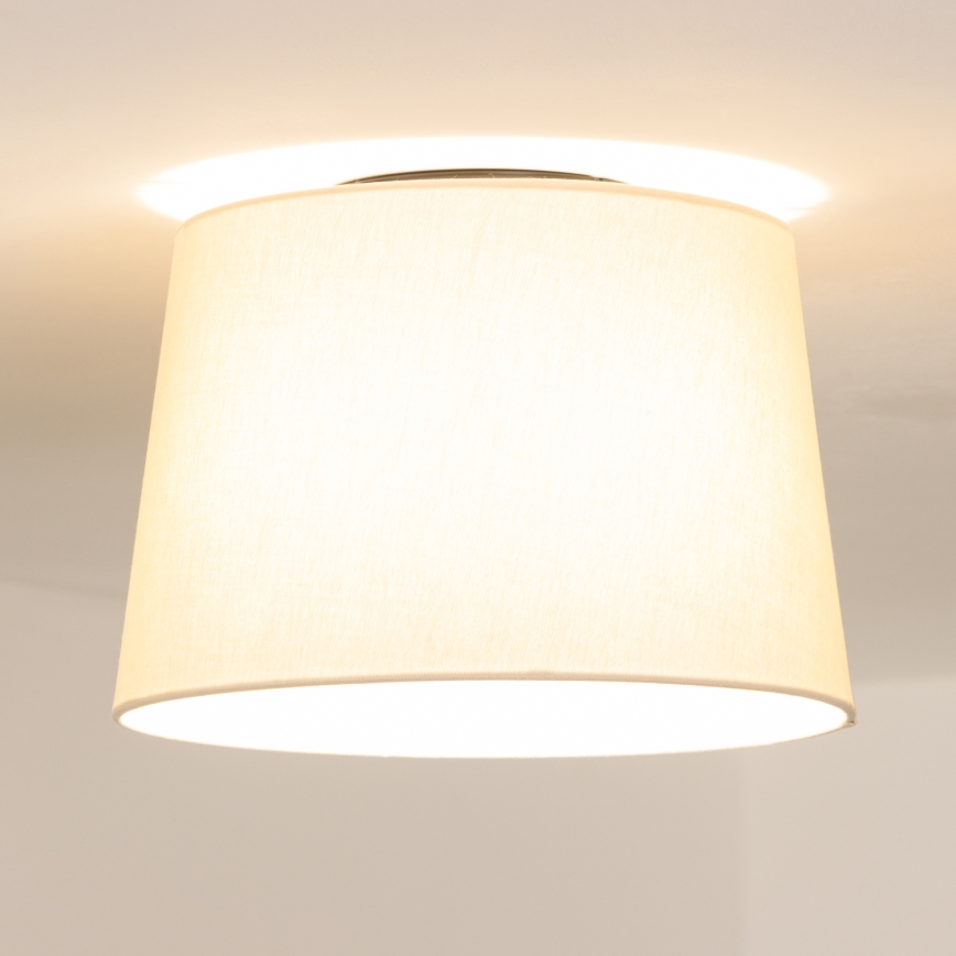 Brilagi - LED prisadený luster CERIA 1xE27/40W/230V pr. 30 cm béžový