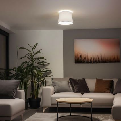 Brilagi - LED prisadený luster CERIA 1xE27/40W/230V pr. 30 cm biely