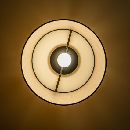 Brilagi - LED prisadený luster CERIA 1xE27/40W/230V pr. 35 cm béžová