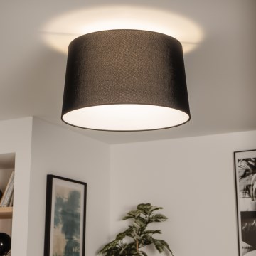Brilagi - LED Prisadený luster CERIA 1xE27/40W/230V pr. 45 cm čierna