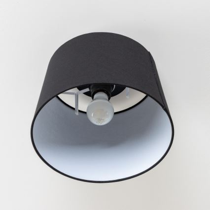 Brilagi - LED prisadený luster CERIA 1xE27/40W/230V priemer 30 cm čierna