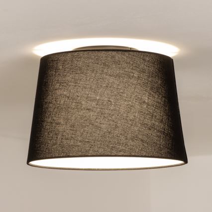 Brilagi - LED prisadený luster CERIA 1xE27/40W/230V priemer 30 cm čierna
