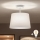 Brilagi - LED Prisadený luster CERIA 1xE27/60W/230V pr. 30 cm biela