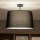 Brilagi - LED prisadený luster CERIA 1xE27/60W/230V pr. 45 cm čierny