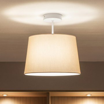 Brilagi - LED prisadený luster CERIA 1xE27/60W/230V priemer 30 cm biela/béžová