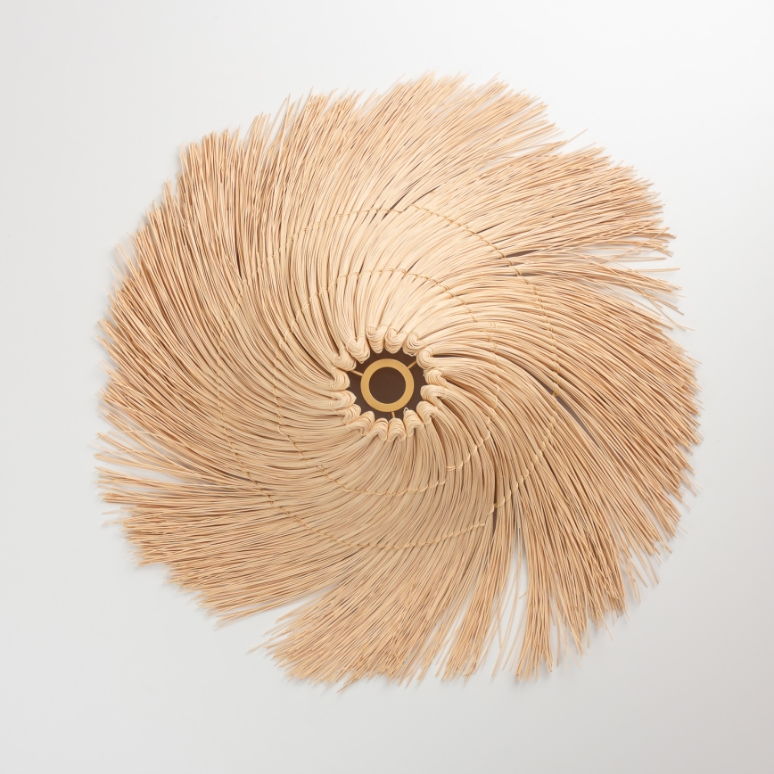 Brilagi - LED prisadený luster CERIA BOHO 1xE27/40W/230V pr. 100 cm ratan