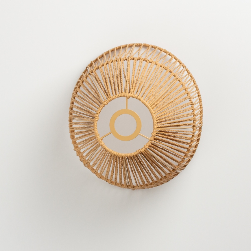 Brilagi - LED Prisadený luster CERIA BOHO 1xE27/40W/230V pr. 30 cm hnedá/dub