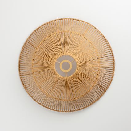 Brilagi - LED Prisadený luster CERIA BOHO 1xE27/40W/230V pr. 50 cm hnedá