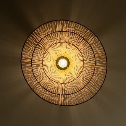 Brilagi - LED prisadený luster CERIA BOHO 1xE27/40W/230V pr. 50 cm hnedá