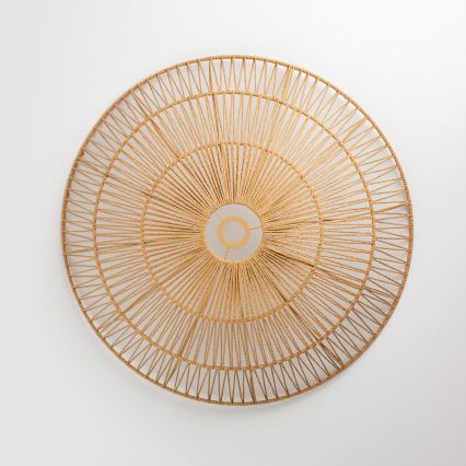 Brilagi - LED prisadený luster CERIA BOHO 1xE27/40W/230V pr. 70 cm hnedá/dub