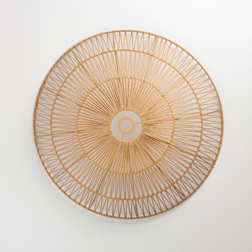 Brilagi - LED prisadený luster CERIA BOHO 1xE27/40W/230V pr. 70 cm hnedá/dub