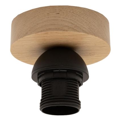 Brilagi - LED prisadený luster CERIA BOHO 1xE27/40W/230V priemer 28 cm hnedá/dub