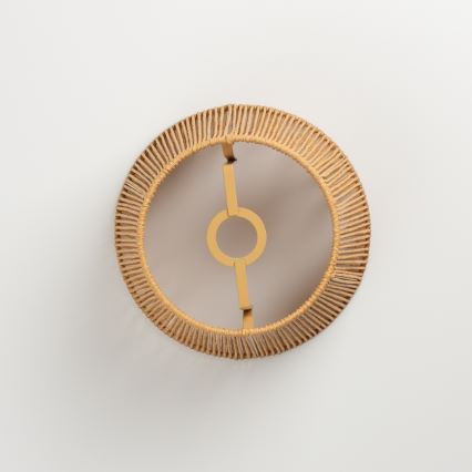 Brilagi - LED prisadený luster CERIA BOHO 1xE27/40W/230V priemer 28 cm hnedá/dub