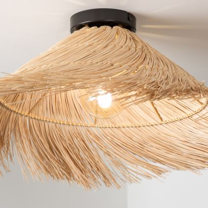 Brilagi - LED prisadený luster CERIA BOHO 1xE27/40W/230V priemer 70 cm ratanový