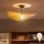 Brilagi - LED prisadený luster CERIA BOHO 1xE27/60W/230V priemer 60 cm čierna/béžová