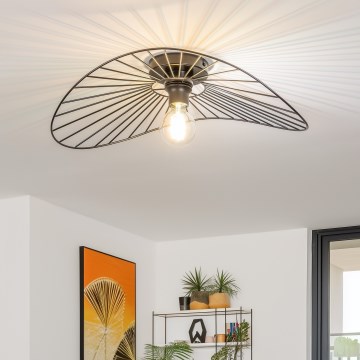 Brilagi - LED prisadený luster CERIA WIRE 1xE27/40W/230V 40x56 cm čierna