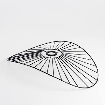 Brilagi - LED prisadený luster CERIA WIRE 1xE27/40W/230V 40x56 cm čierna