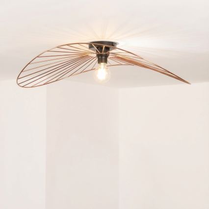 Brilagi - LED Prisadený luster CERIA WIRE 1xE27/40W/230V 60x80 cm bronz