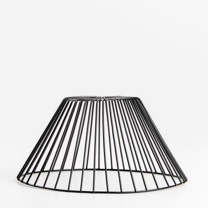 Brilagi - LED prisadený luster CERIA WIRE 1xE27/40W/230V pr. 30 cm čierna/dub