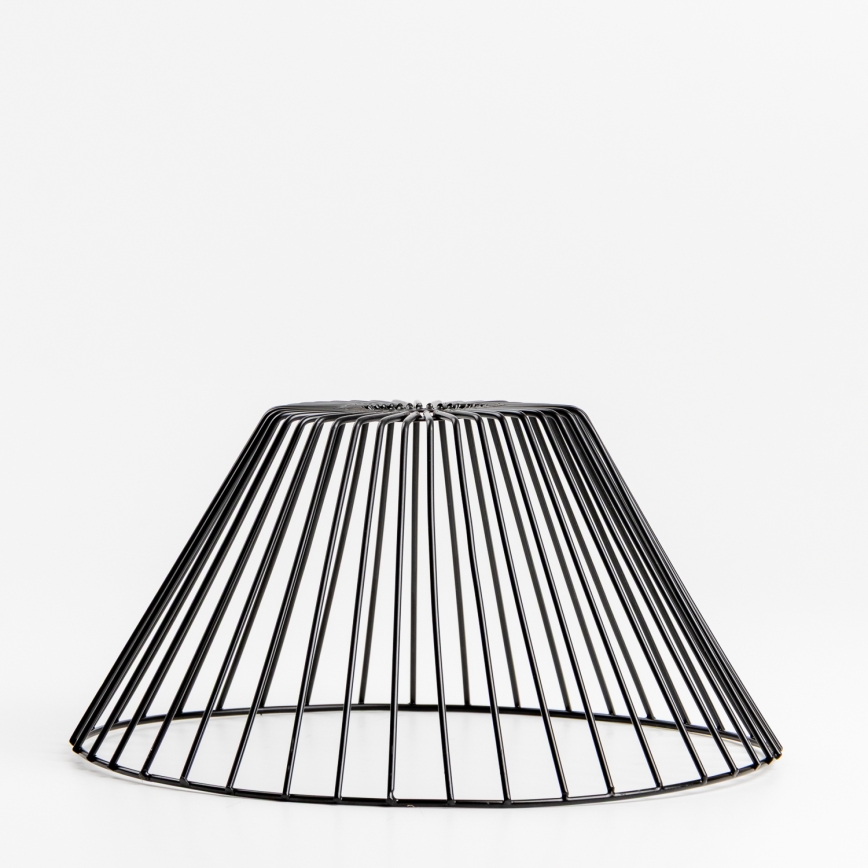 Brilagi - LED prisadený luster CERIA WIRE 1xE27/40W/230V pr. 30 cm čierna/dub