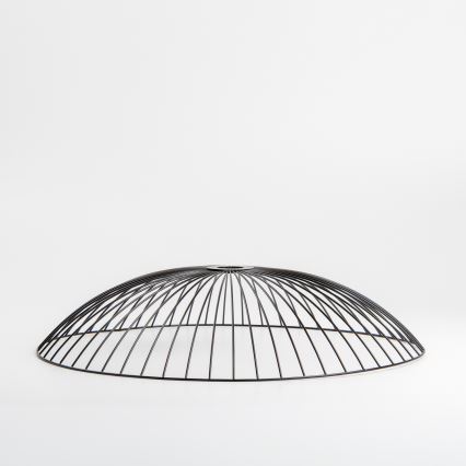 Brilagi - LED Prisadený luster CERIA WIRE 1xE27/40W/230V pr. 60 cm čierna/dub