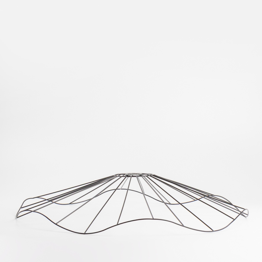 Brilagi - LED prisadený luster CERIA WIRE 1xE27/40W/230V pr. 80 cm čierna/dub