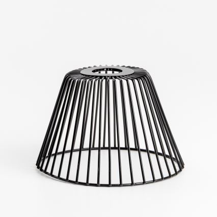 Brilagi - LED prisadený luster CERIA WIRE 1xE27/40W/230V pr. 80 cm čierna/dub