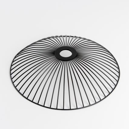 Brilagi - LED prisadený luster CERIA WIRE 1xE27/40W/230V priemer 38 cm čierna/dub