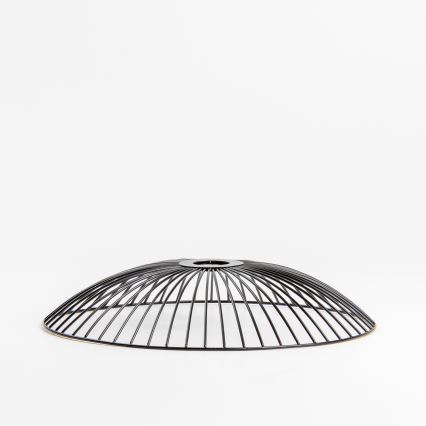 Brilagi - LED prisadený luster CERIA WIRE 1xE27/40W/230V priemer 38 cm čierna/dub