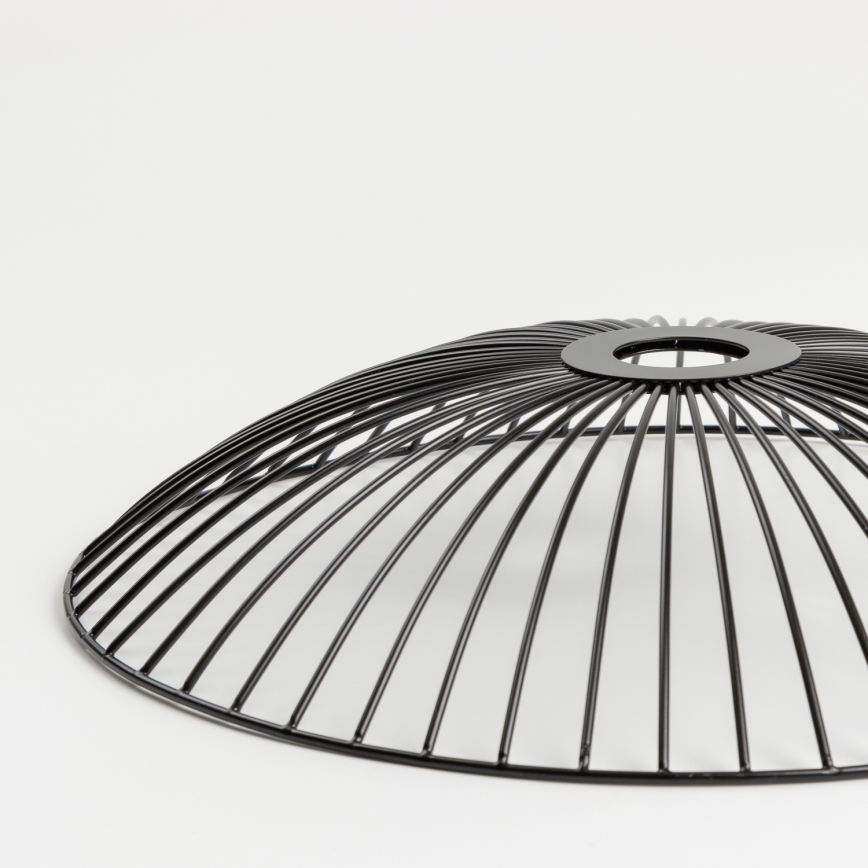 Brilagi - LED prisadený luster CERIA WIRE 1xE27/40W/230V priemer 38 cm čierna/dub