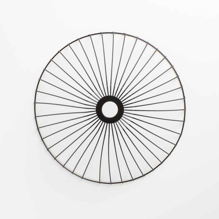 Brilagi - LED prisadený luster CERIA WIRE 1xE27/40W/230V priemer 45 cm čierny